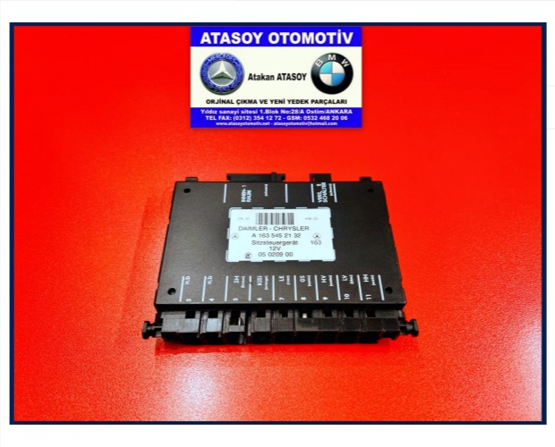 MERCEDES W163 ML KOLTUK BEYNİ MERCEDES W163 ML KOLTUK BEYNİ