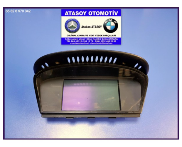 BMW E60 EKRAN 65829193748 65829151975 BMW E60 EKRAN 65829193748 65829151975