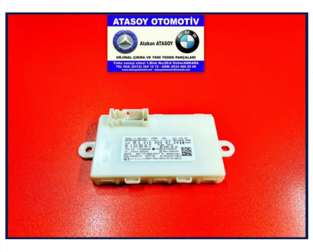 MERCEDES CLS KEYLESS GO BEYNİ MERCEDES CLS KEYLESS GO BEYNİ
