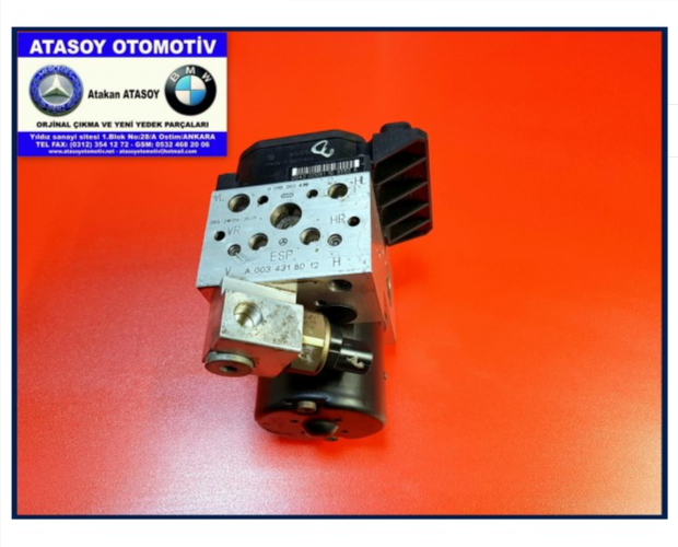 MERCEDES W220 ABS BEYNİ A0034318012
