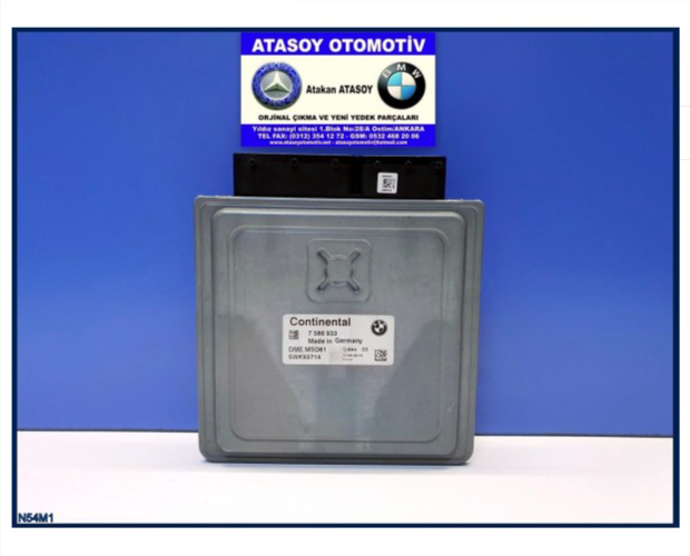 BMW E90 330İ DME MSD81 BMW E90 330İ DME MSD81