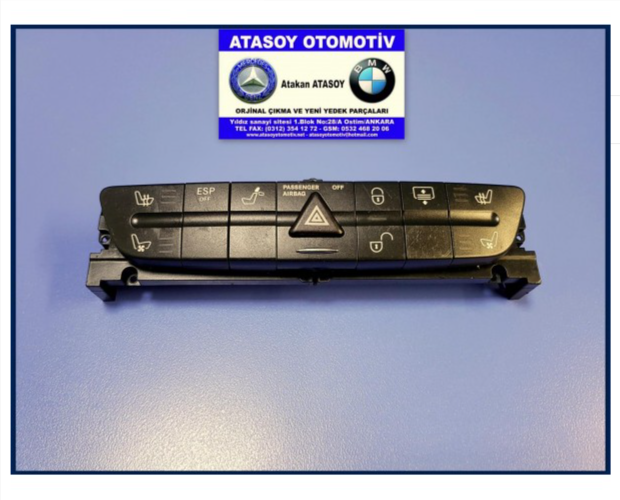 MERCEDES W211 KONTROL PANELİ A2118218858