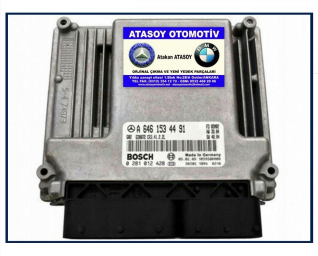 MERCEDES W211 E200CDI MOTOR BEYNİ