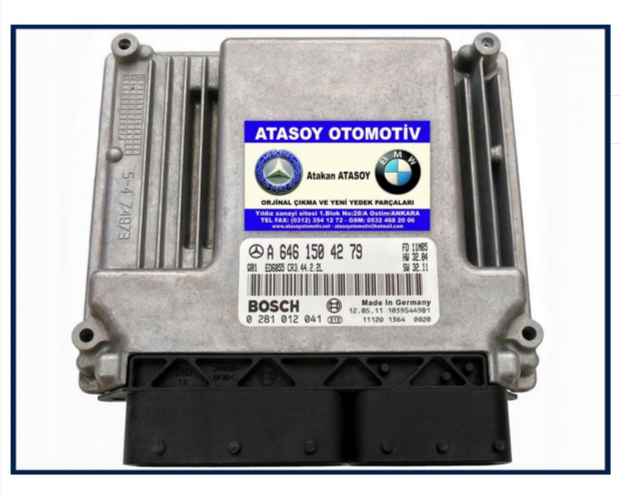 MERCEDES C220CDI MOTOR BEYNİ A6461504279