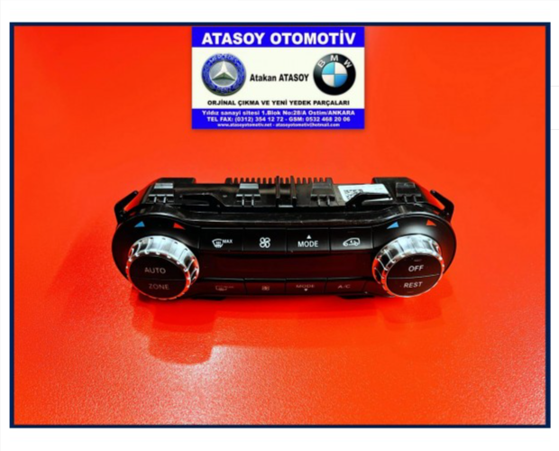 MERCEDES CLA KALORİFER KONTROL PANELİ