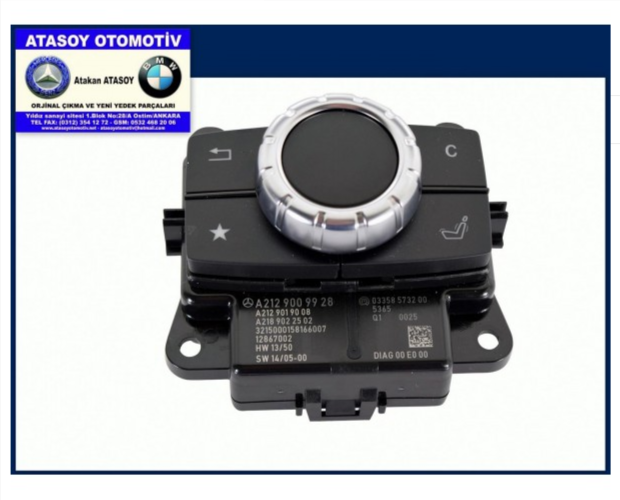 MERCEDES W212 JOYSTICK A2129009928 , MERCEDES W212 JOYSTICK A2129009928 ,