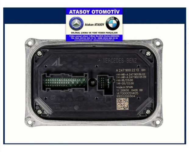 MERCEDES W247 FAR BEYNİ R MERCEDES W247 FAR BEYNİ R