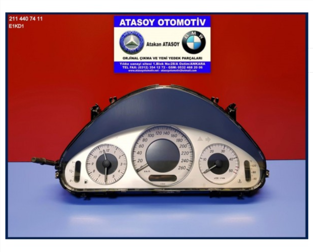 MERCEDES W211 E220CDI KADRAN 2115409048 MERCEDES W211 E220CDI KADRAN 2115409048