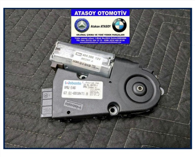 BMW E46 SUNROOF MOTORU 67616910471 BMW E46 SUNROOF MOTORU 67616910471