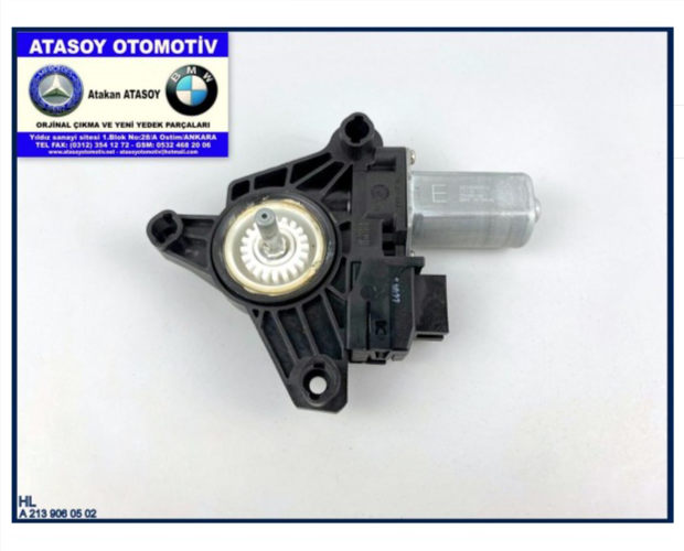 MERCEDES W213 SOL ARKA CAM