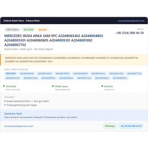 MERCEDES W204 ARKA SAM EPC MERCEDES W204 ARKA SAM EPC