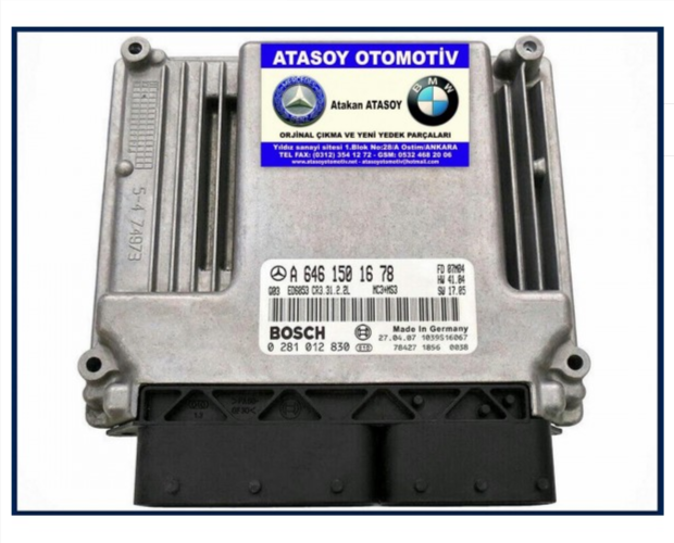MERCEDES VİTO MOTOR BEYNİ 0281012830 MERCEDES VİTO MOTOR BEYNİ 0281012830