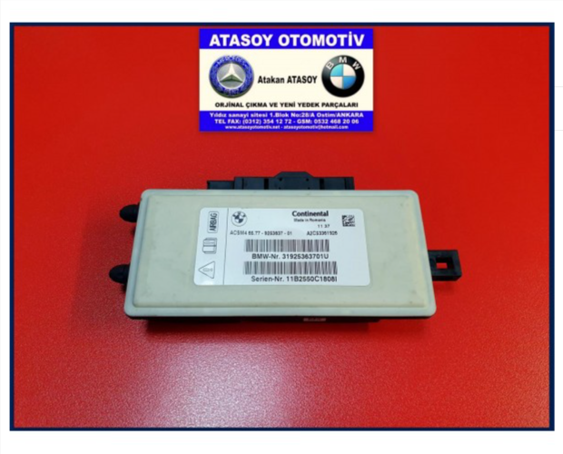 BMW F10 ICM 65779253637 65779461916