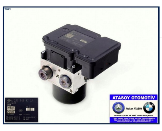 MERCEDES W221 ABS BEYNİ A2215459332