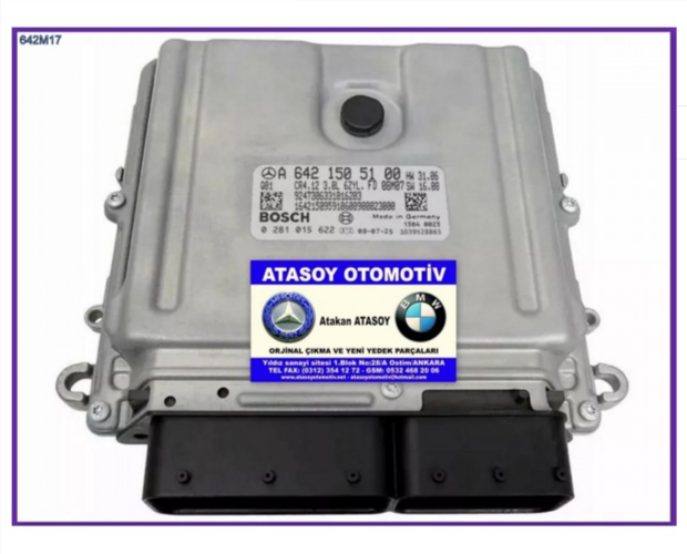 MERCEDES ML320CI MOTOR BEYNİ 6421505100