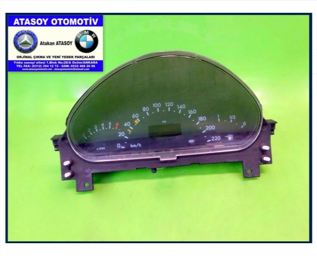 MERCEDES A160 KADRAN A1685403647 A1685402347 MERCEDES A160 KADRAN A1685403647 A1685402347