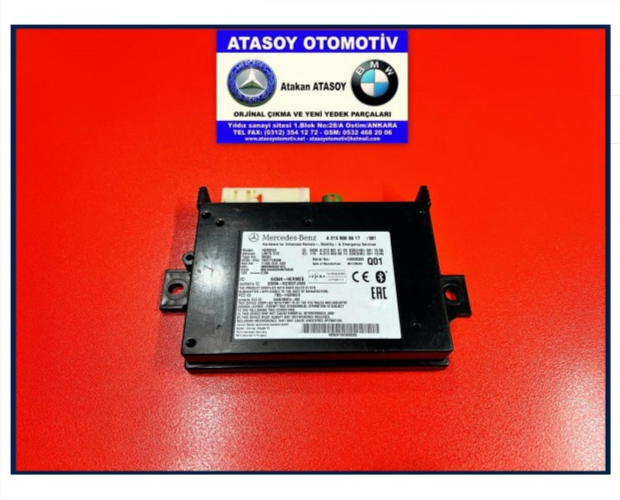 MERCEDES W222 ACİL ÇAĞRI BEYNİ