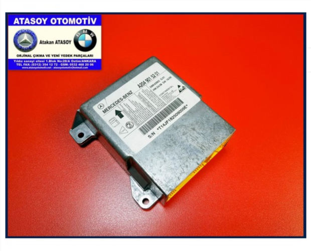 MERCEDES GLK AIRBAG BEYNİ 2049012904 MERCEDES GLK AIRBAG BEYNİ 2049012904