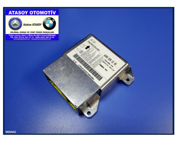 MERCEDES W204 AIRBAG BEYNİ A2049012704