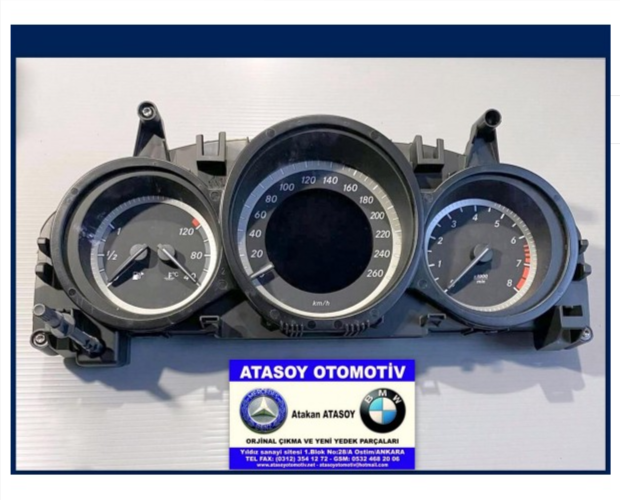 MERCEDES W204 C180 KİLOMETRE SAATİ