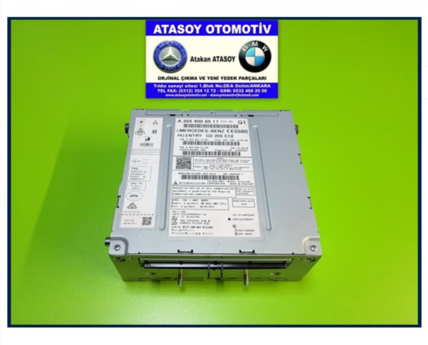 MERCEDES W205 RADİO 2059000241 2059008917 MERCEDES W205 RADİO 2059000241 2059008917