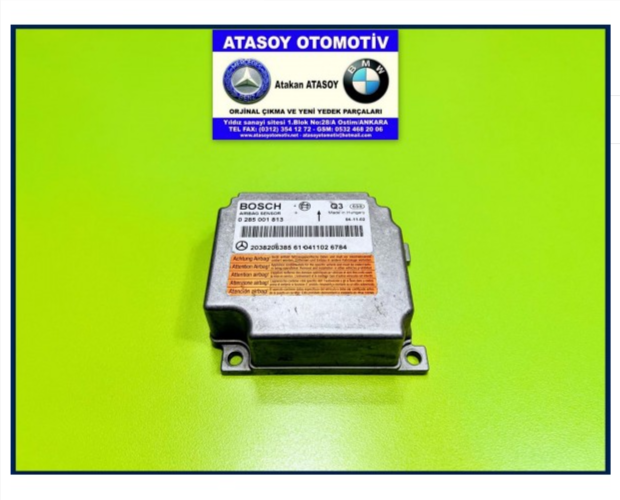 MERCEDES W203 AİRBAG BEYNİ 2038700026