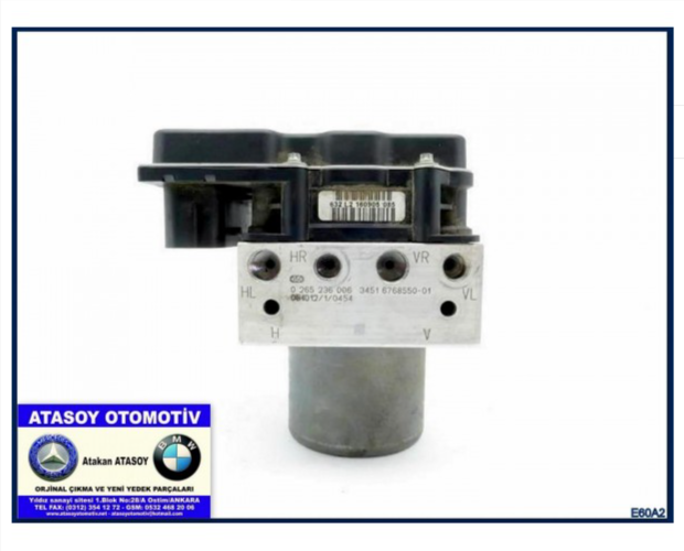 BMW E60 ABS 34516777802 34516775741 BMW E60 ABS 34516777802 34516775741
