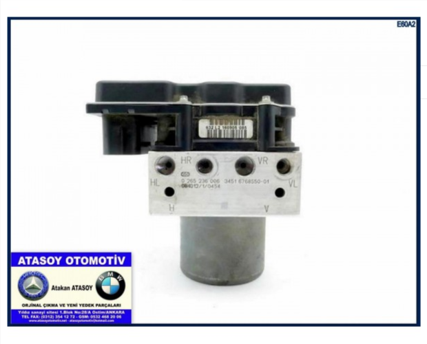 BMW E60 ABS BEYNİ 34526777804-01 BMW E60 ABS BEYNİ 34526777804-01