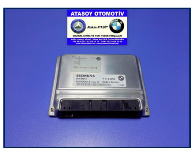 BMW E39 520İ MOTOR BEYNİ BMW E39 520İ MOTOR BEYNİ