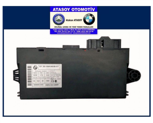 BMW E70 X5 CAS3 61356943838