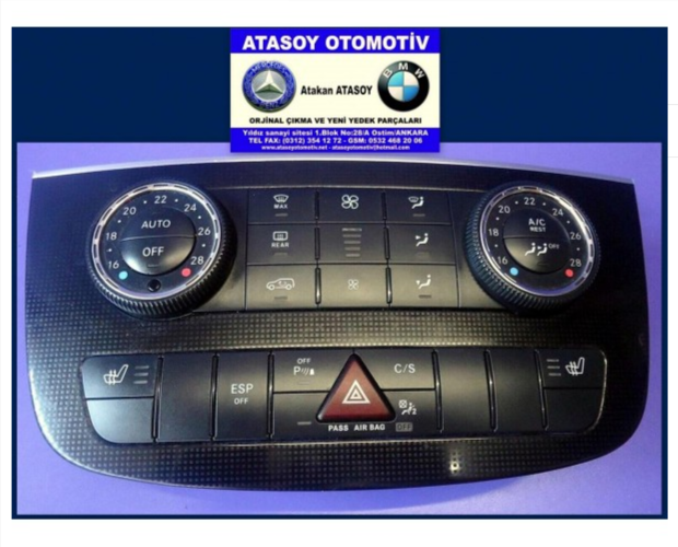 MERCEDES ML KALORİFER PANELİ 2519000001 MERCEDES ML KALORİFER PANELİ 2519000001