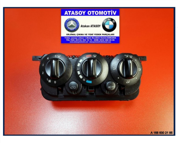 MERCEDES VANEO KALORİFER PANELİ A1688302285