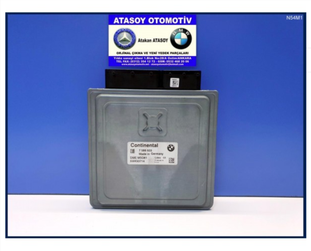 BMW E90 335İ DME MSD81 BMW E90 335İ DME MSD81