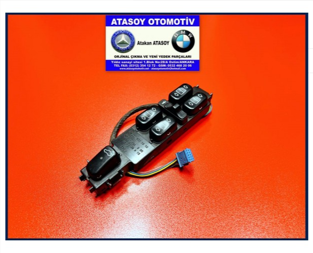 MERCEDES W220 CAM AÇMA DÜĞMESİ