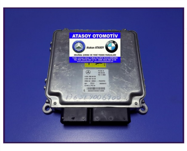 MERCEDES GLK250CDI MOTOR BEYNİ 6519006900