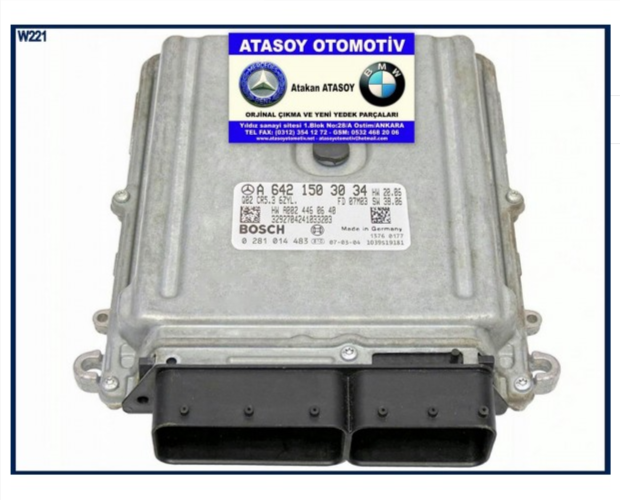 MERCEDES W221 S320CDI MOTOR BEYNİ