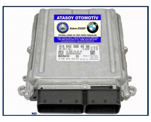 MERCEDES W221 S350CDI MOTOR BEYNİ