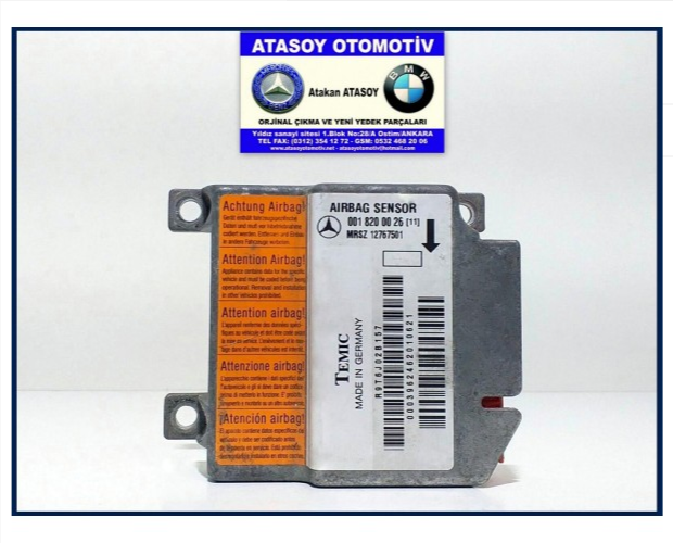 MERCEDES W210 AİRBAG BEYNİ 0018202126
