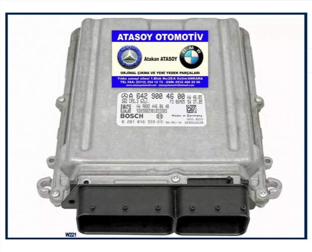 MERCEDES S350CDI MOTOR BEYNİ A6429004600