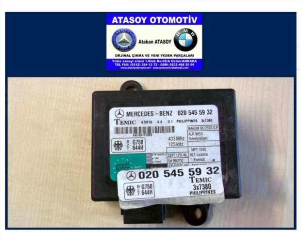 MERCEDES W638 VİTO İMMO BEYNİ MERCEDES W638 VİTO İMMO BEYNİ
