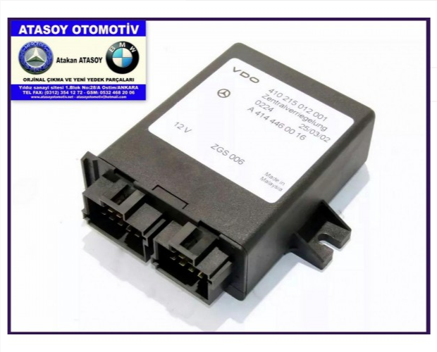 MERCEDES VANEO MERKEZİ KİLİT BEYNİ MERCEDES VANEO MERKEZİ KİLİT BEYNİ