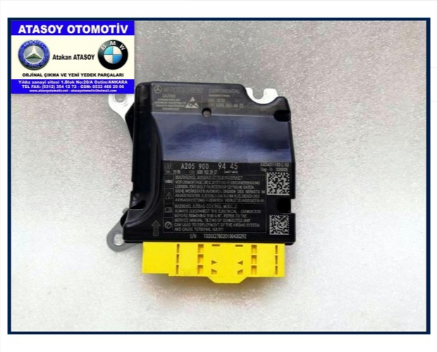 MERCEDES EQC AİRBAG BEYNİ 2059009445