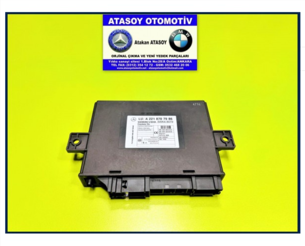 MERCEDES W221 KEYLESS GO BEYNİ
