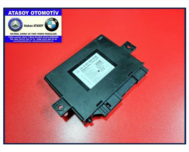 MERCEDES W221 KEYLESGO BEYNİ A2218707392 MERCEDES W221 KEYLESGO BEYNİ A2218707392