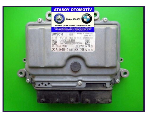 MERCEDES W245 B180CDI MOTOR BEYNİ MERCEDES W245 B180CDI MOTOR BEYNİ