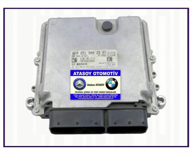 MERCEDES GLK250CDI MOTOR BEYNİ A6519002501