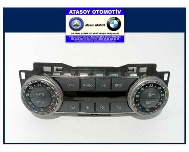 MERCEDES W204 KALORİFER PANELİ A2049000807