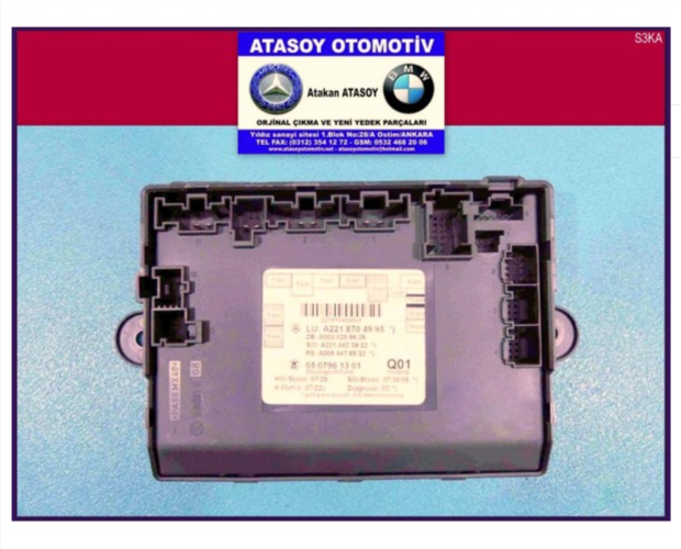 MERCEDES W221 KAPI BEYNİ ARKA MERCEDES W221 KAPI BEYNİ ARKA