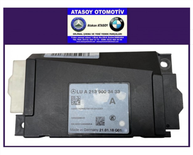 MERCEDES W222 START BEYNİ A2139002126