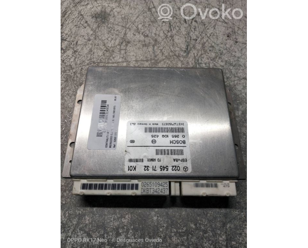 Mercedes-Benz A W168 1.4 1997 ABS beyni 0225457132, 0265109425 Çıkma